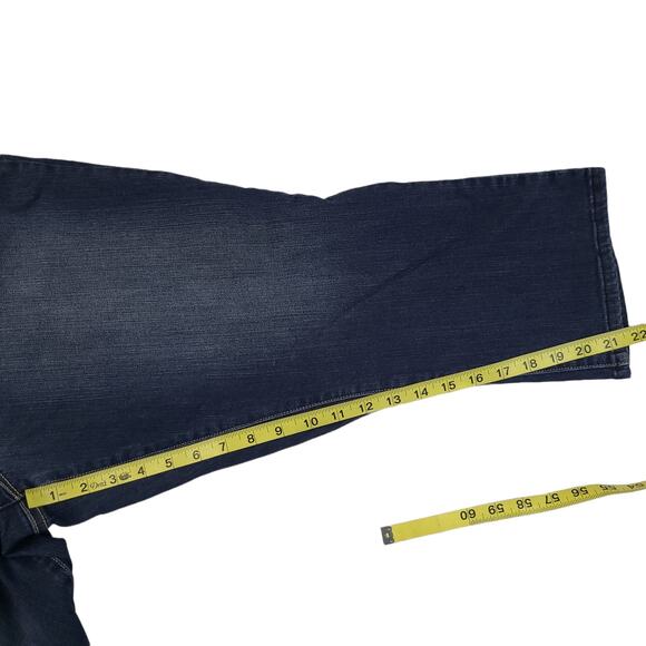 Torrid CROP SKY HIGH SKINNY JEAN Size 22 Blue Stretch - Picture 5 of 5